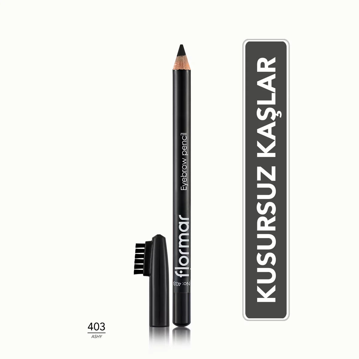 Flormar Brush-Capped Eyebrow Pencil No: 403