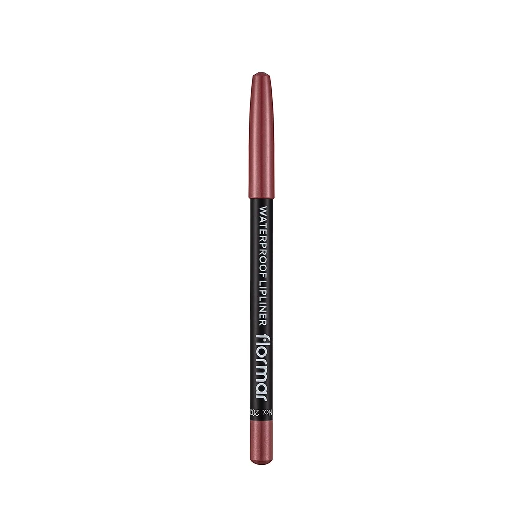Flormar Wasserfester Mattschimmer Lippenstiftstift 203 Gedämpftes Pink