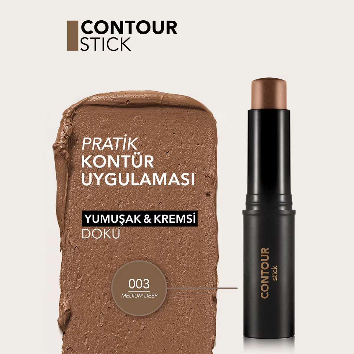 Контурный карандаш Flormar 03 - Средний глубокий оттенок