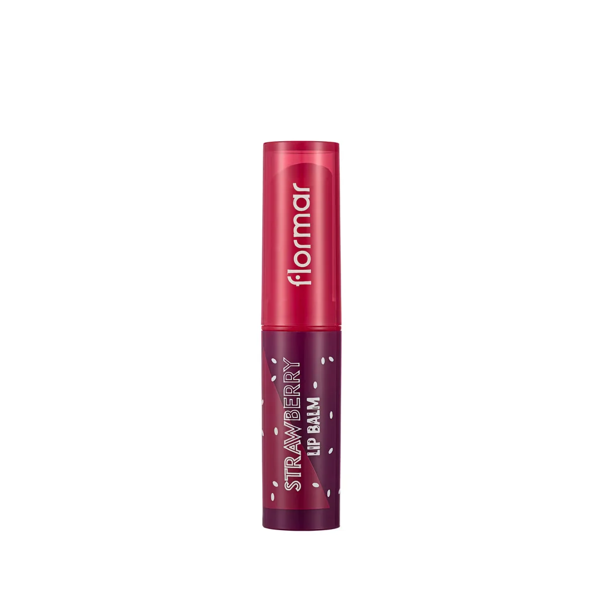 Flormar Erdbeer Lippenbalsam - Tönende Feuchtigkeitspflege &amp; SPF 15