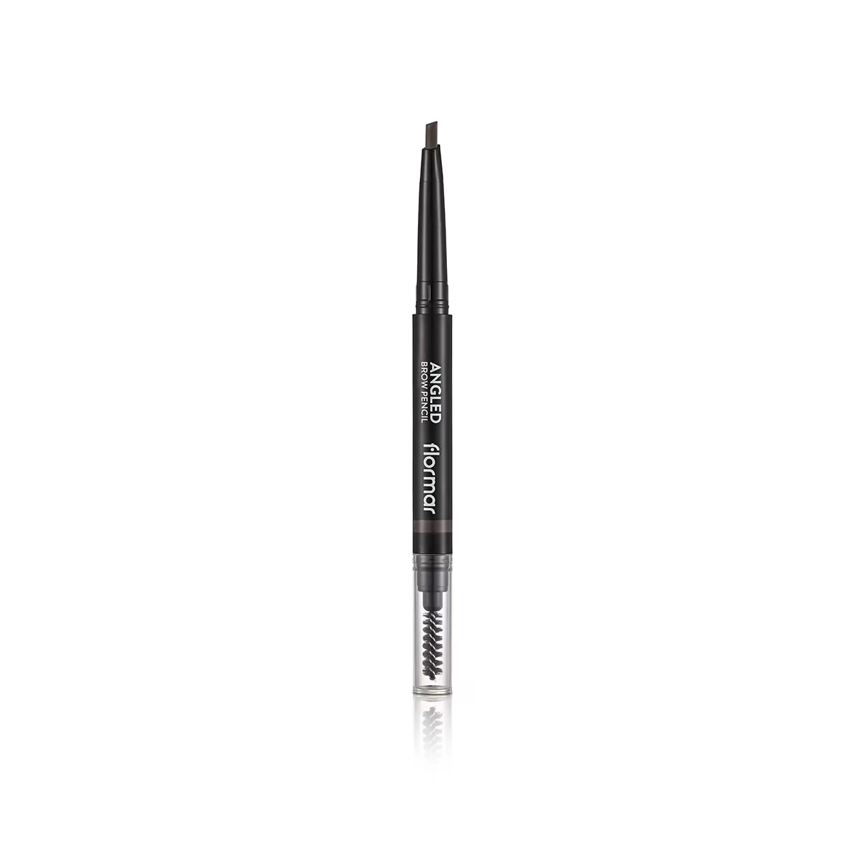 Flormar Angled Eyebrow Pencil With Angled Tip And Bristle Brush 001 beige