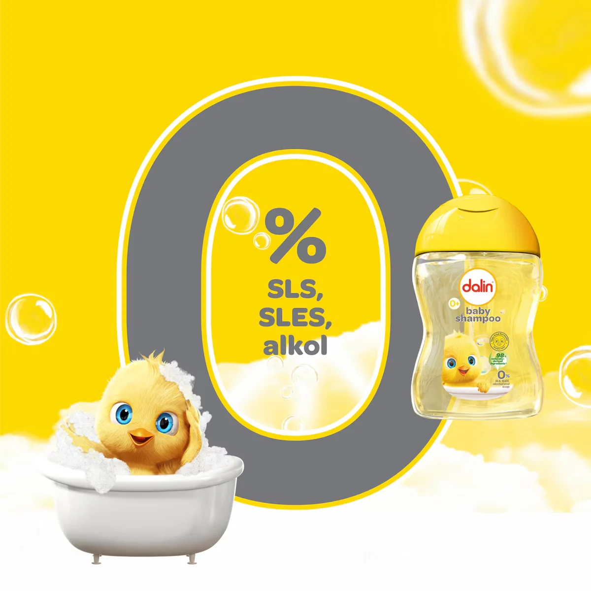 Dalin Sanftes Babyshampoo 100ml