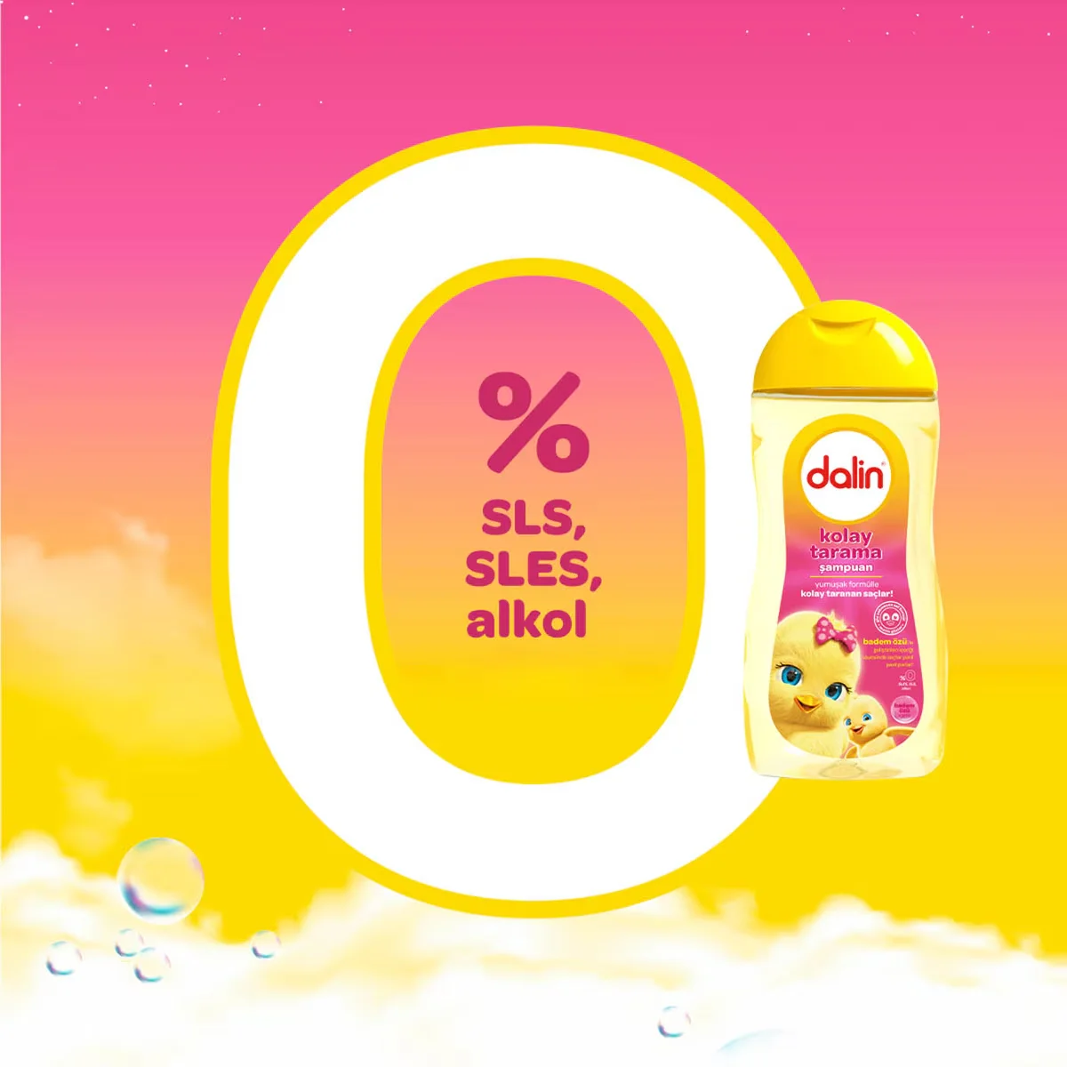 Dalin Mandelöl Babyshampoo für leichtes Kämmen, 200 ml