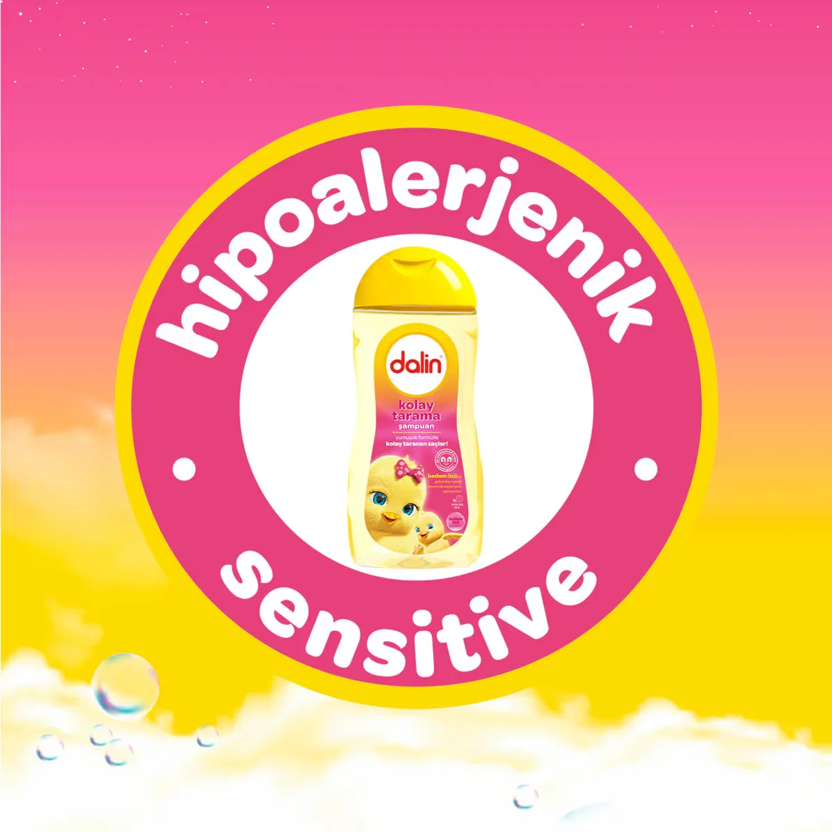 Dalin Mandelöl Babyshampoo für leichtes Kämmen, 200 ml