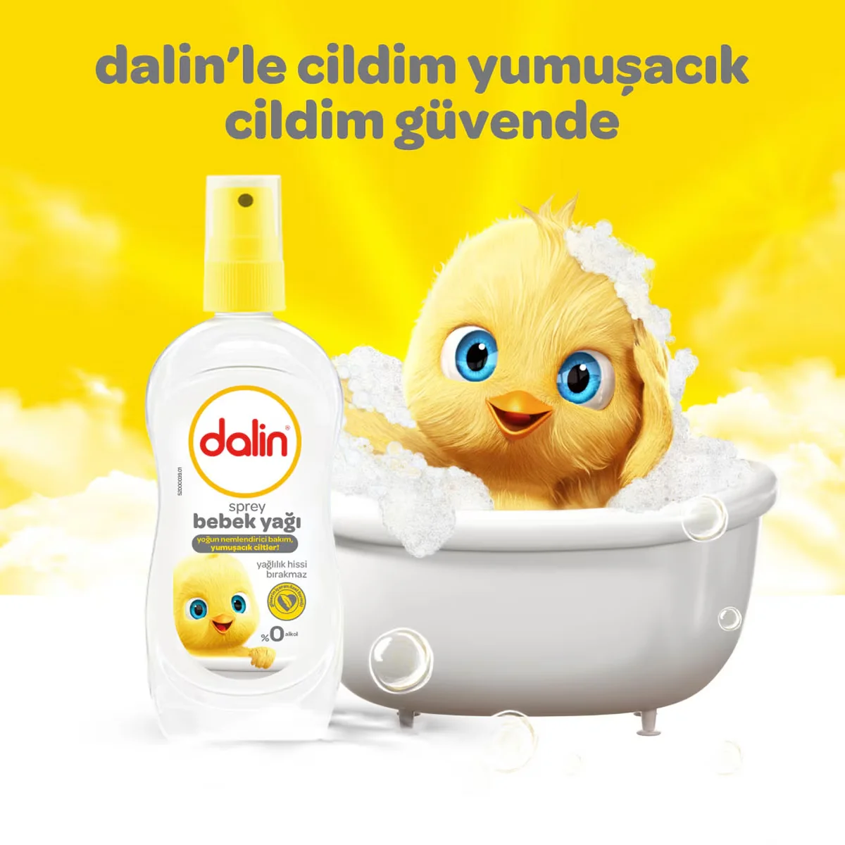 Dalin Classic Babyöl Spray 200ml