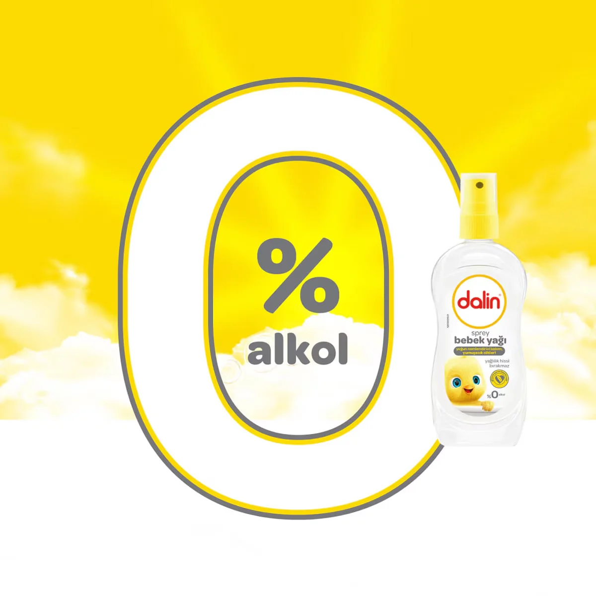 Dalin Classic Babyöl Spray 200ml