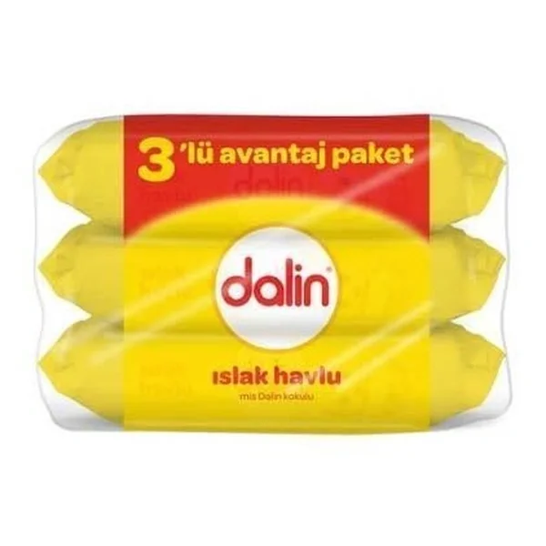Влажные ватные полотенца Dalin 3 шт.