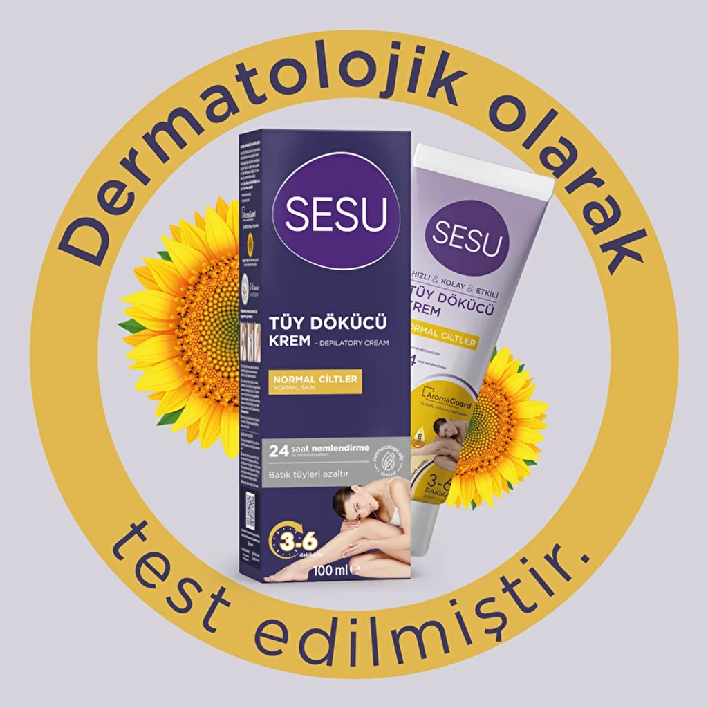 Sesu Hair Removal Cream Normal Skin 100 ml