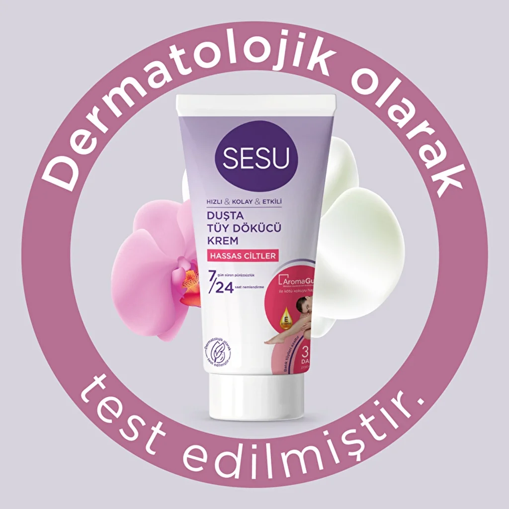 Sesu Sensitive Dusch-Haarentfernungscreme 150 ml
