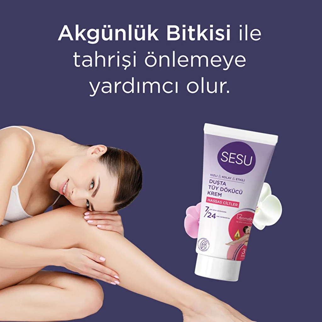 Sesu Sensitive Dusch-Haarentfernungscreme 150 ml
