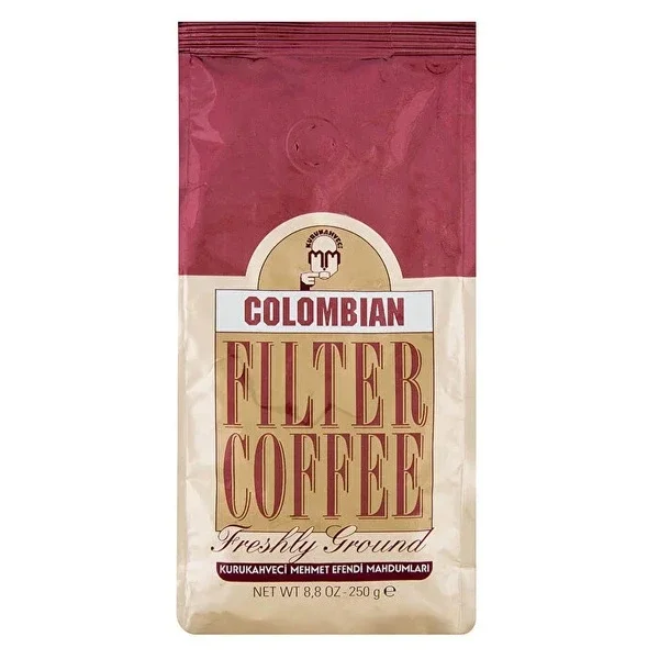 Mehmet Efendi Colombian 250g Filter Coffee - 100% Arabica Blend