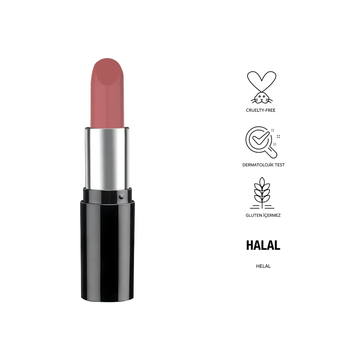 Pastell Nude Lippenstift 542
