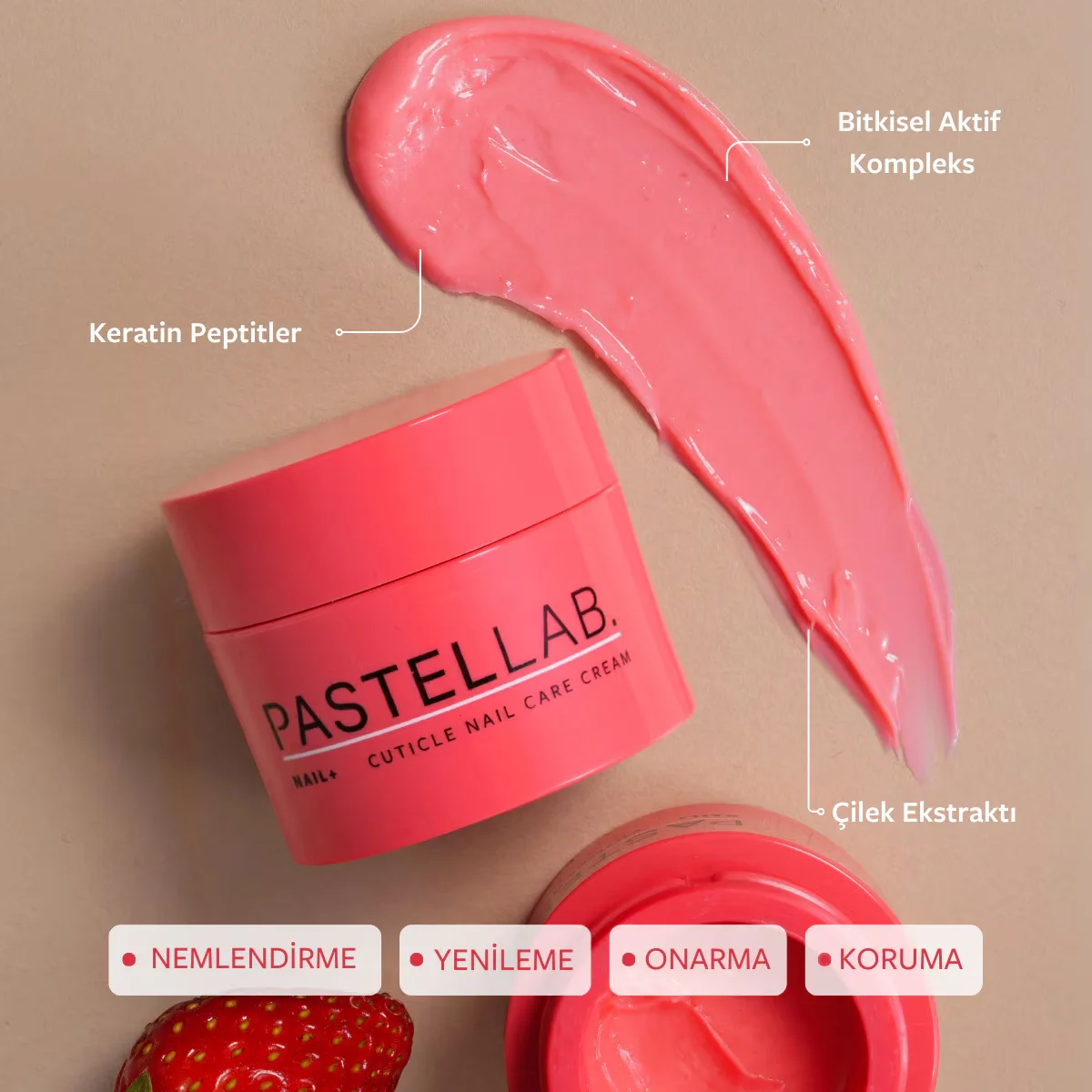 Крем для ухода за кутикулой и ногтями Pastellab