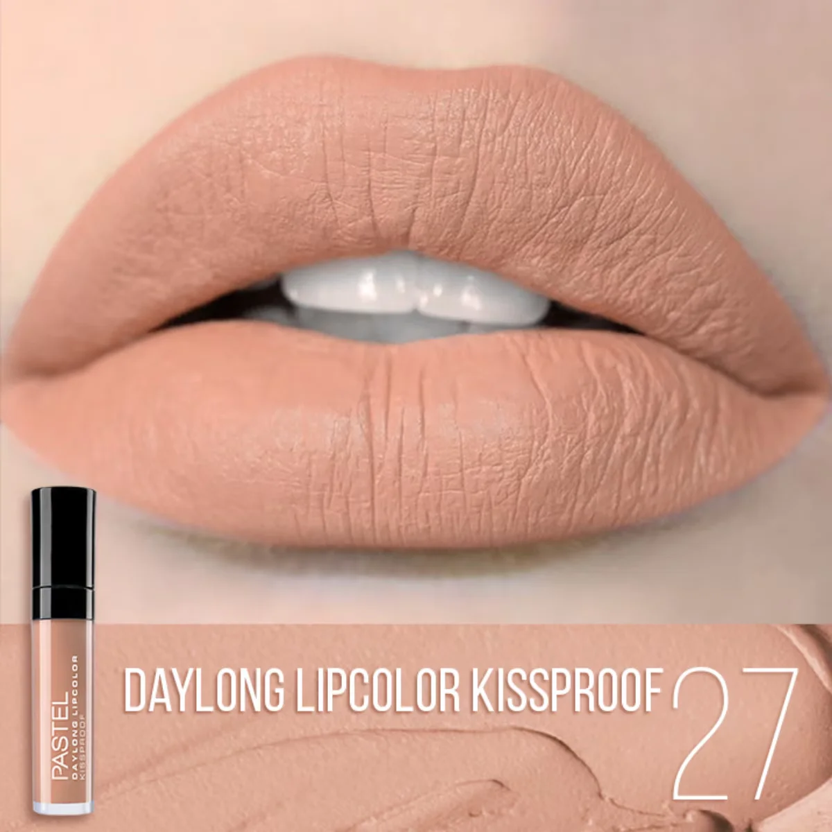 Pastel Day Long Lipcolor Kissproof Lipstick No:27
