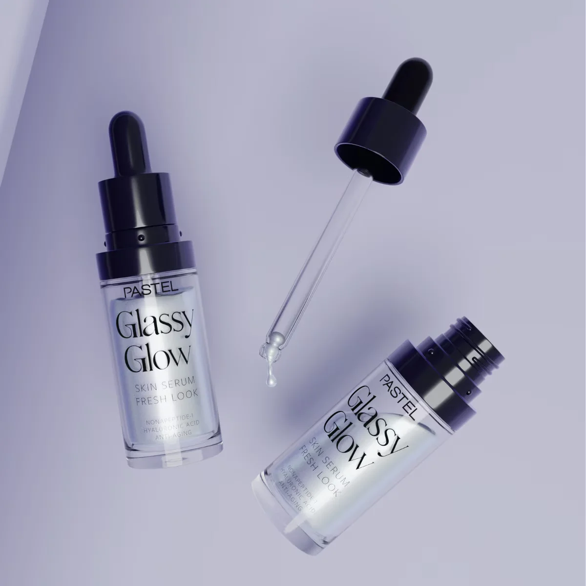 Pastel Makeup To Skincare Glassy Glow Skin Serum