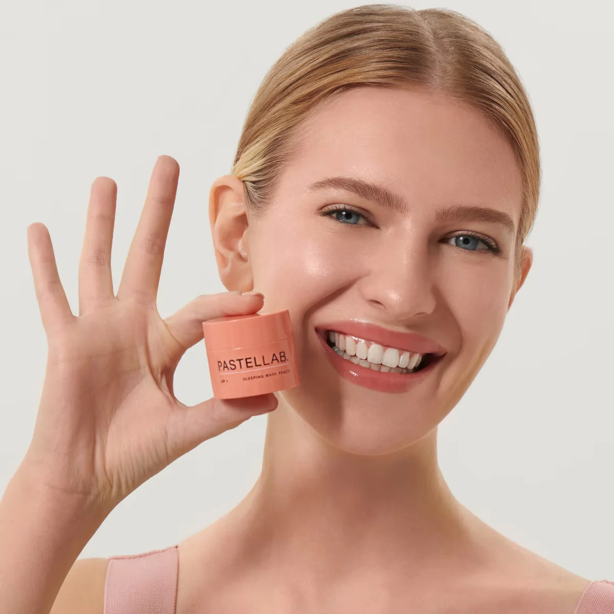 Маска для губ на ночь Персик от Pastellab