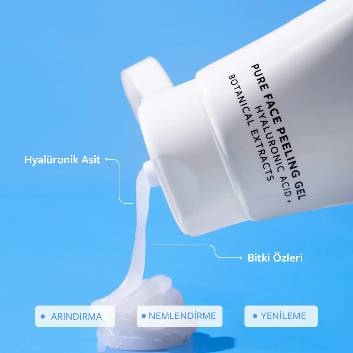Pastellab Pure Gesichtspeeling Gel