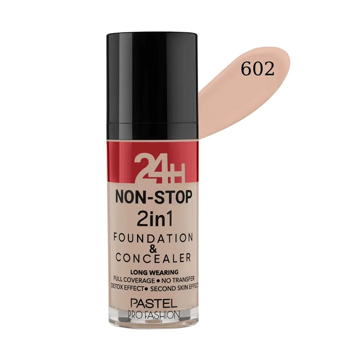 Pastel Profashion 2-in-1 Foundation & Concealer, 24H Haltbarkeit
