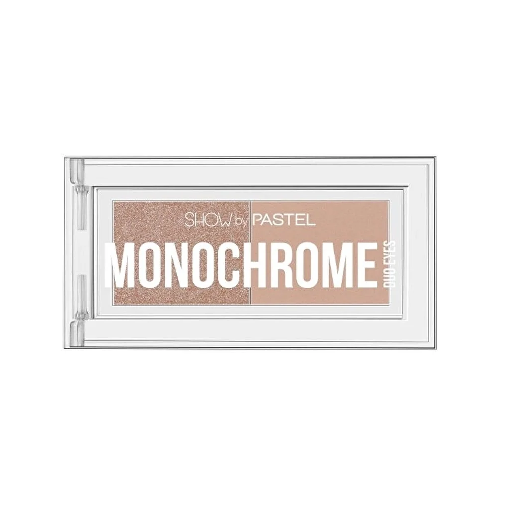 Show By Pastel Monochrome Duo Eyes Double Eyeshadow Palette 21 natural Beauty