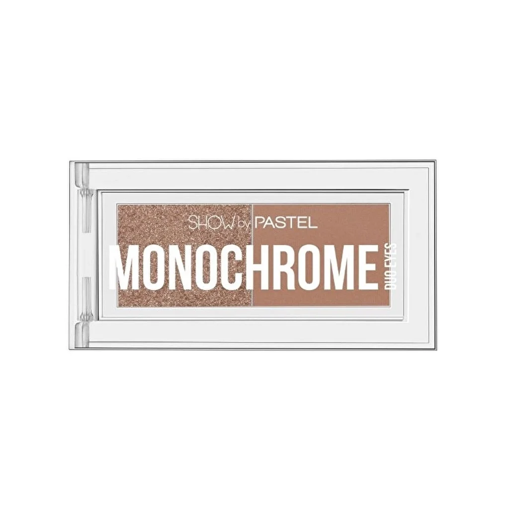 Show By Pastel Monochrome Duo Eyes Double Eyeshadow Palette 22 mocha Latte