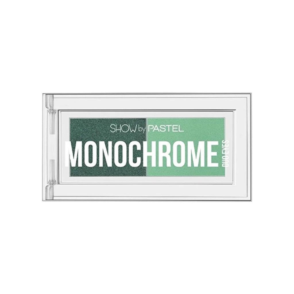 Show By Pastel Monochrome Duo Eyes Dual Eyeshadow Palette 31 emerald Dust