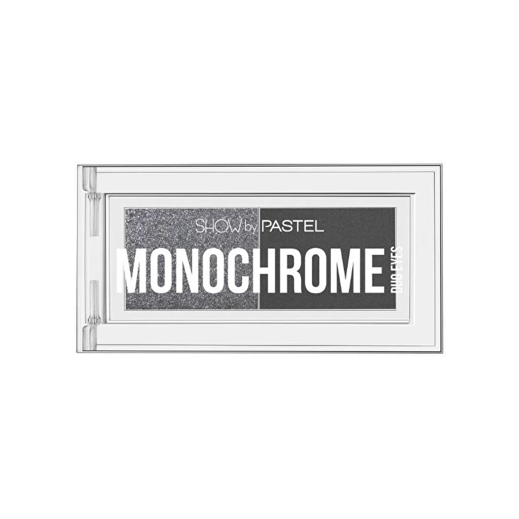 Show By Pastel Monochrome Duo Eyes Dual Eyeshadow Palette 32 blackout