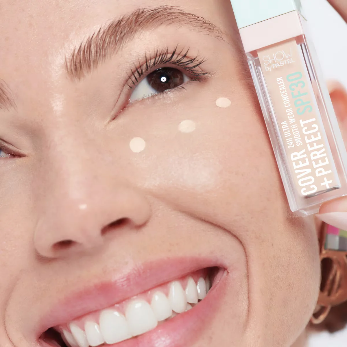 Show By Pastel Cover+perfect Concealer Spf30 ultra Concealer 306 caramel