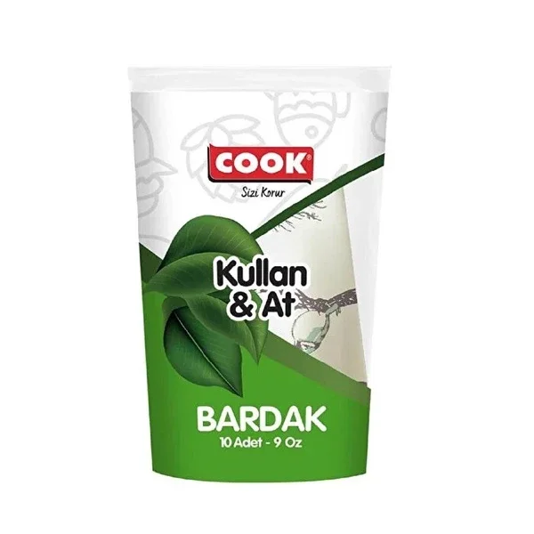 Cook Paper Cup 9 Oz 10 pcs