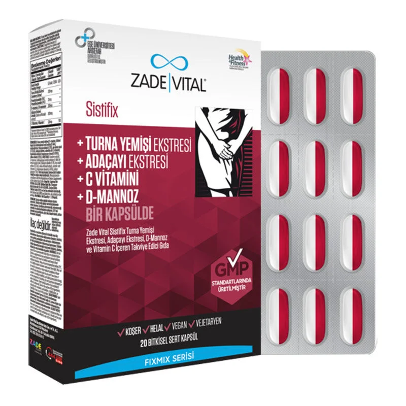 Zade Vital Sistifix Supplementary Food 20 capsules