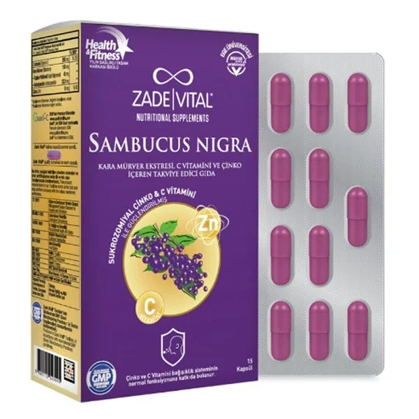 Zade Vital Sambucus Nigra 15 capsules