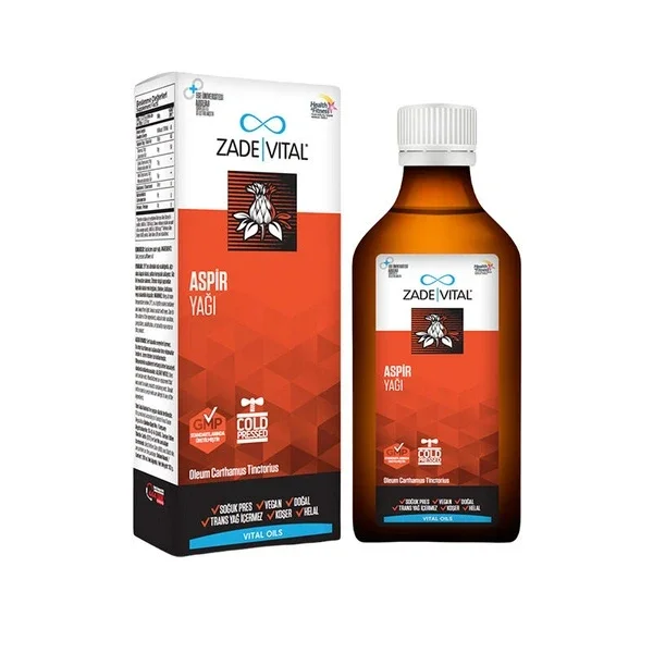 Zade Vital Safflower Oil Liquid Supplement Food 150 ml