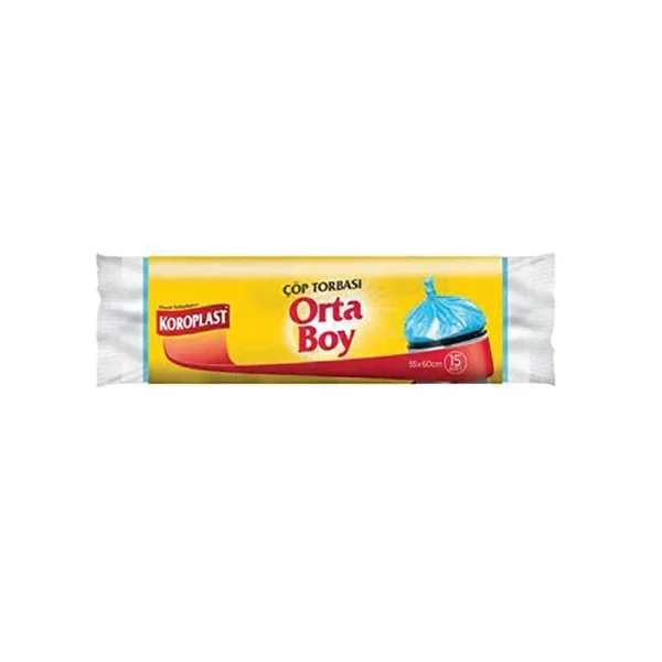 Koroplast Garbage Bag Medium Size 15 Pcs