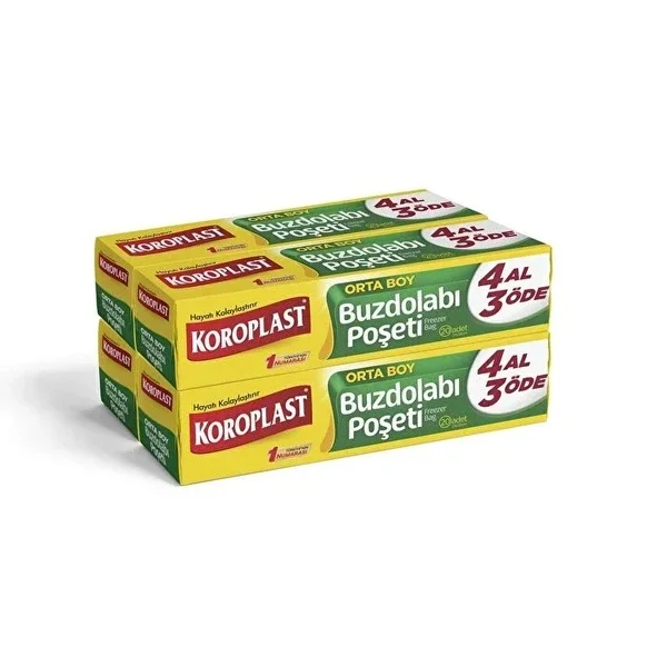 Koroplast 20-Pack Refrigerator Bags - Freshness & Storage Solutions