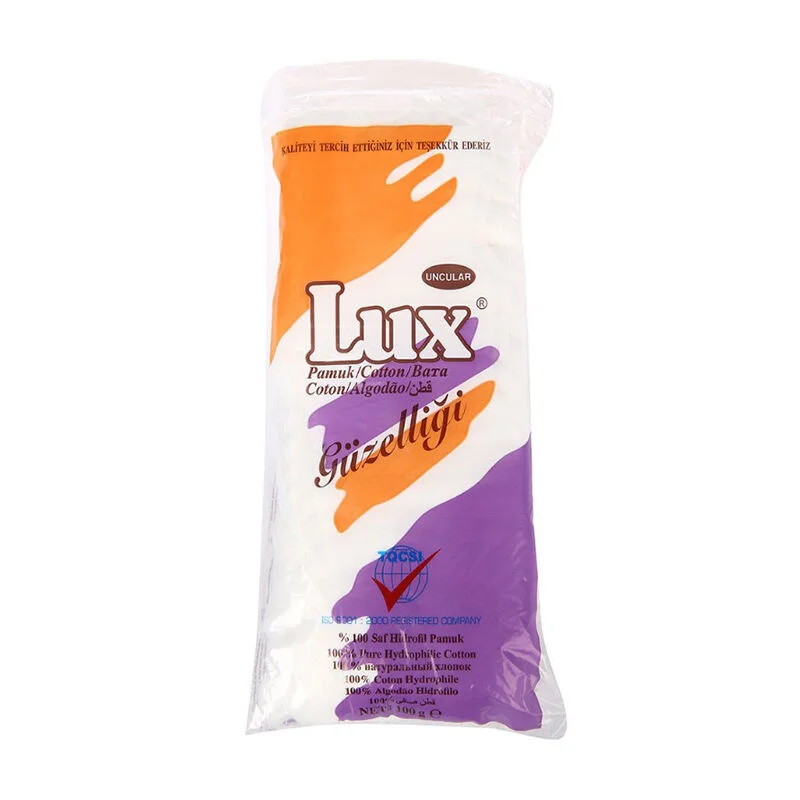 Lux 100% Pure Hydrophilic Cotton 100 gr