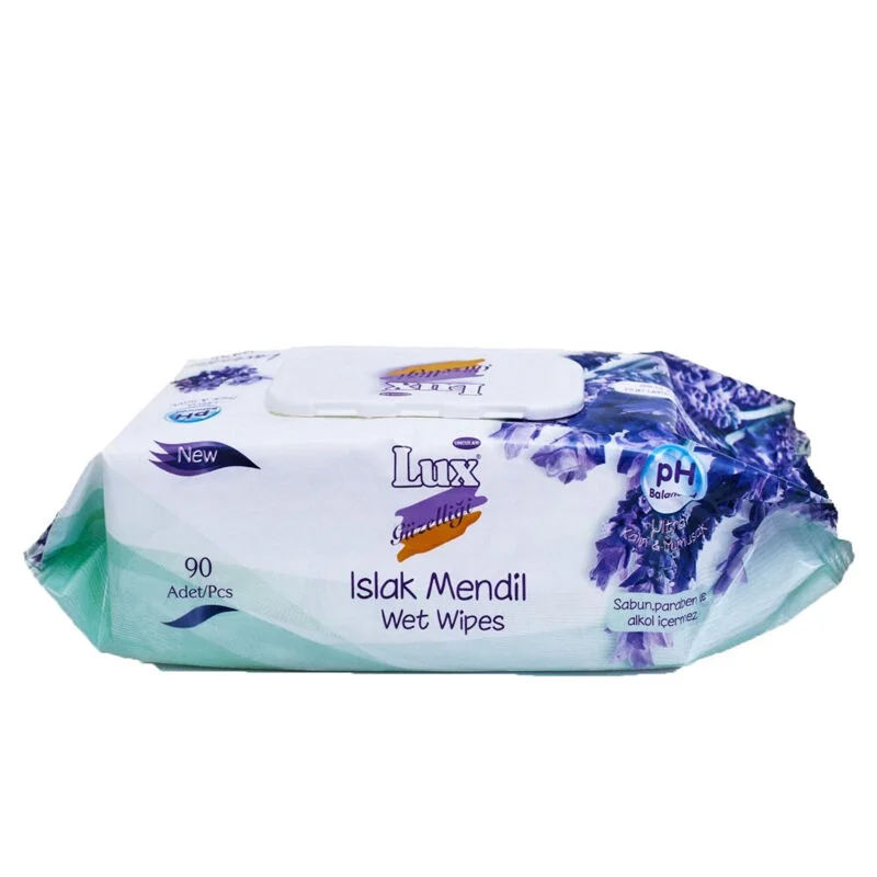 Lux Wet Wipes Lavender 90 leaves