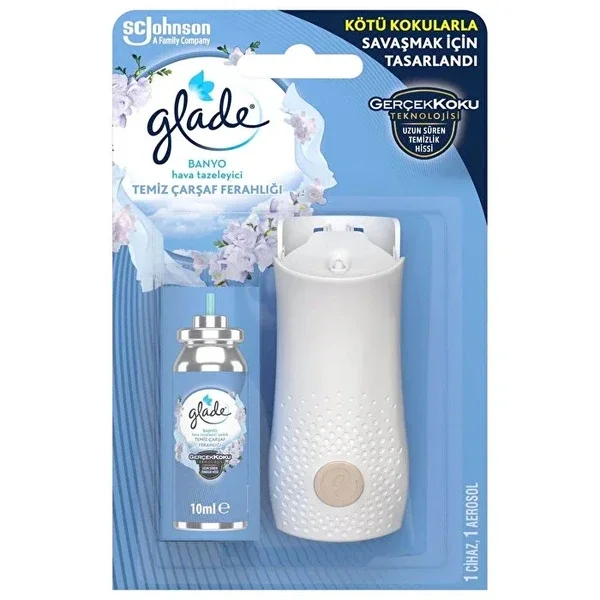 Glade Bathroom Air Purifier Clean Sheet Freshness 1 pcs