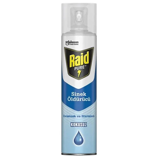 Raid Pure Fliegenkiller 300ml - Geruchlos & Langanhaltender Schutz