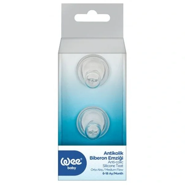 Wee Baby New Anti-colic Pp Bottle Spare Pacifier 6-18 months | No:2