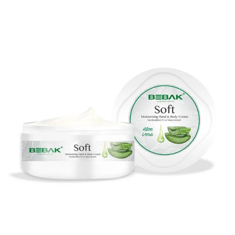 Bebak Aloe Vera Soft Moisturizing Care Cream Jar 300 ml