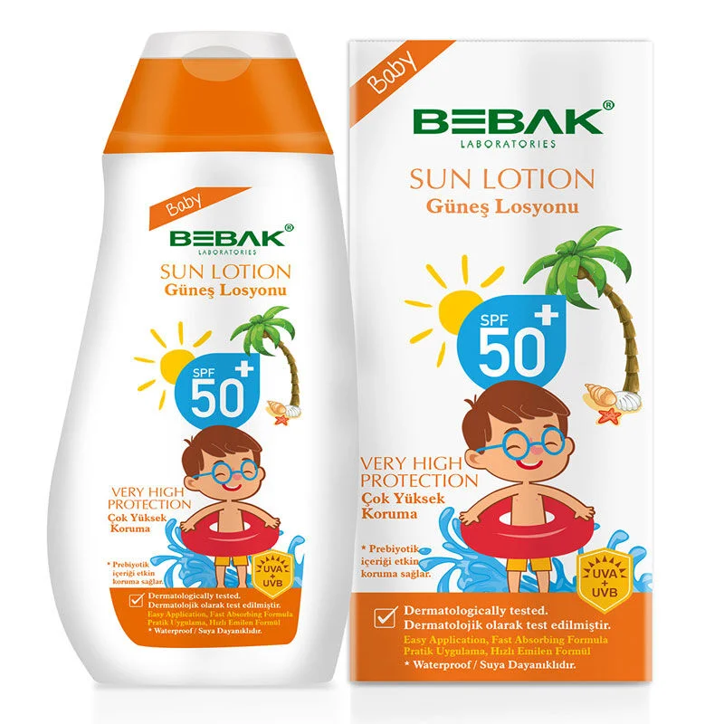 Bebak Spf 50+ Sun Lotion For Babies 200 ml