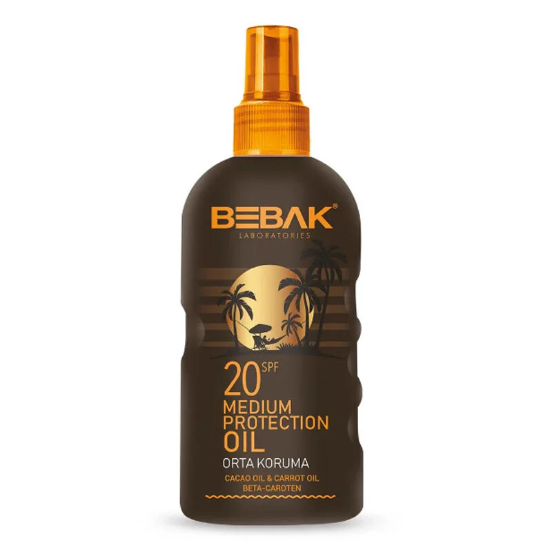 Bebak Spf20+ Effective Bronzing Oil 150 ml