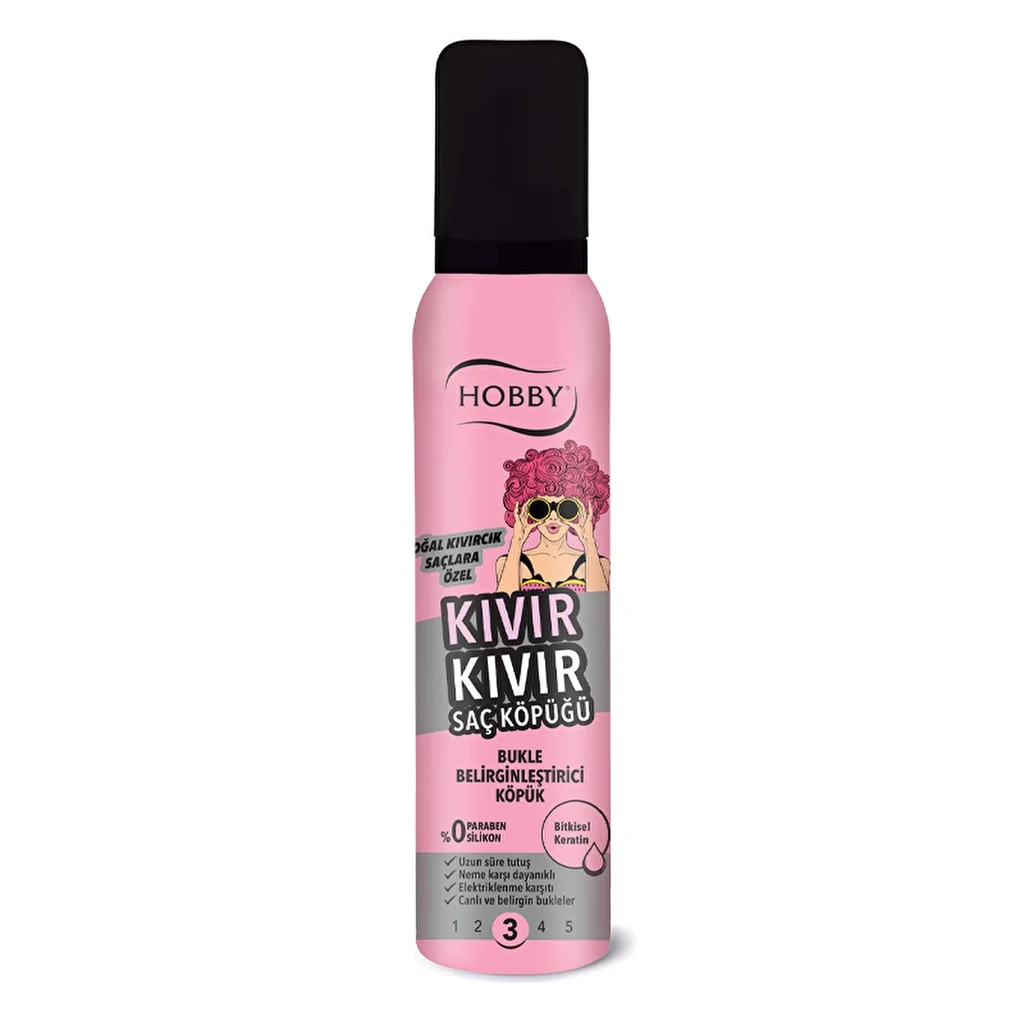 Hobby Curly Hair Mousse 150 ml