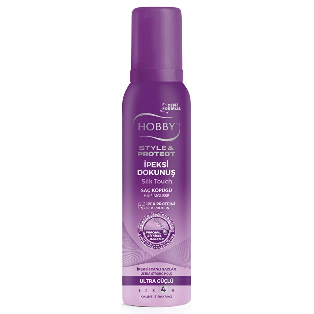 Hobby Style & Protect Silky Touch Hair Mousse 150 ml