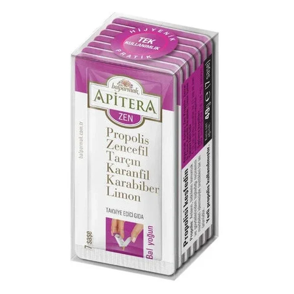 Balparmak Apitera Zen: Zinc & Selenium Vitamin C Pack 7x7g
