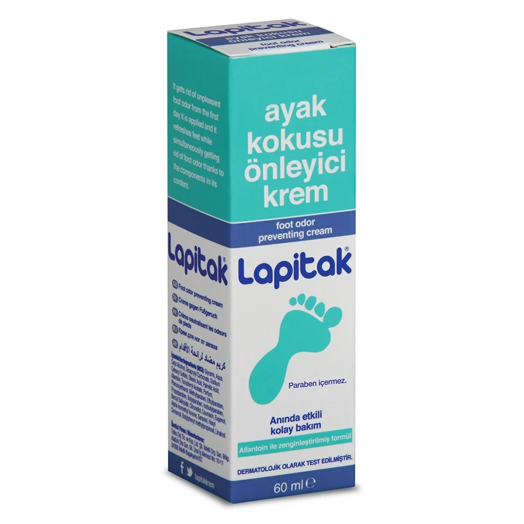 Крем для предотвращения запаха ног 60 мл от Lapitak