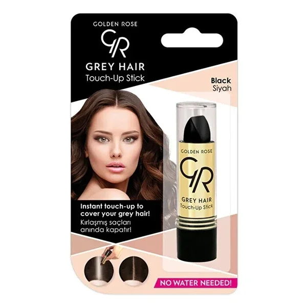 Golden Rose White Hair Concealer Stick No.01 Black 1 pcs