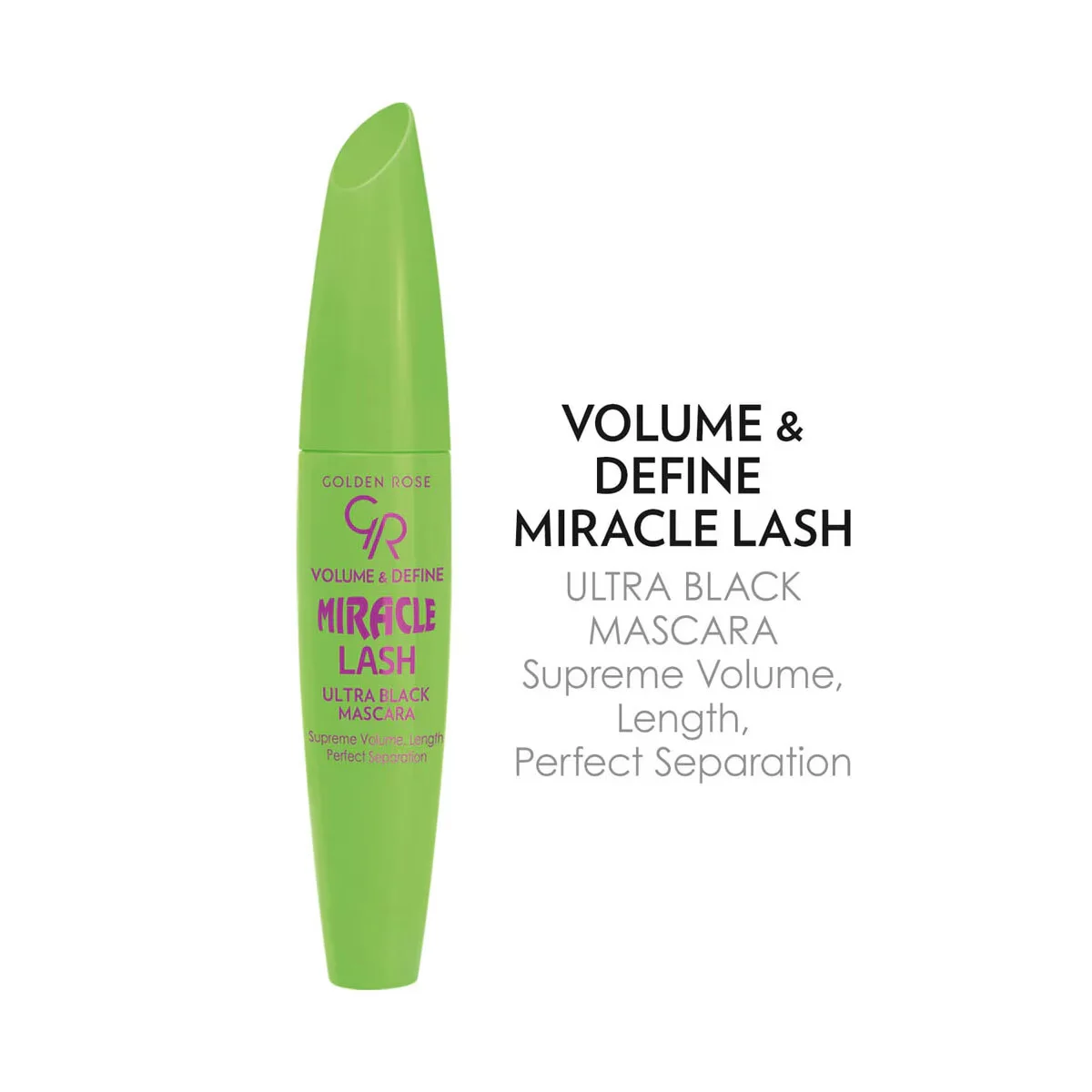 Golden Rose Volume &amp; Define Miracle Lash Ultra Black Mascara