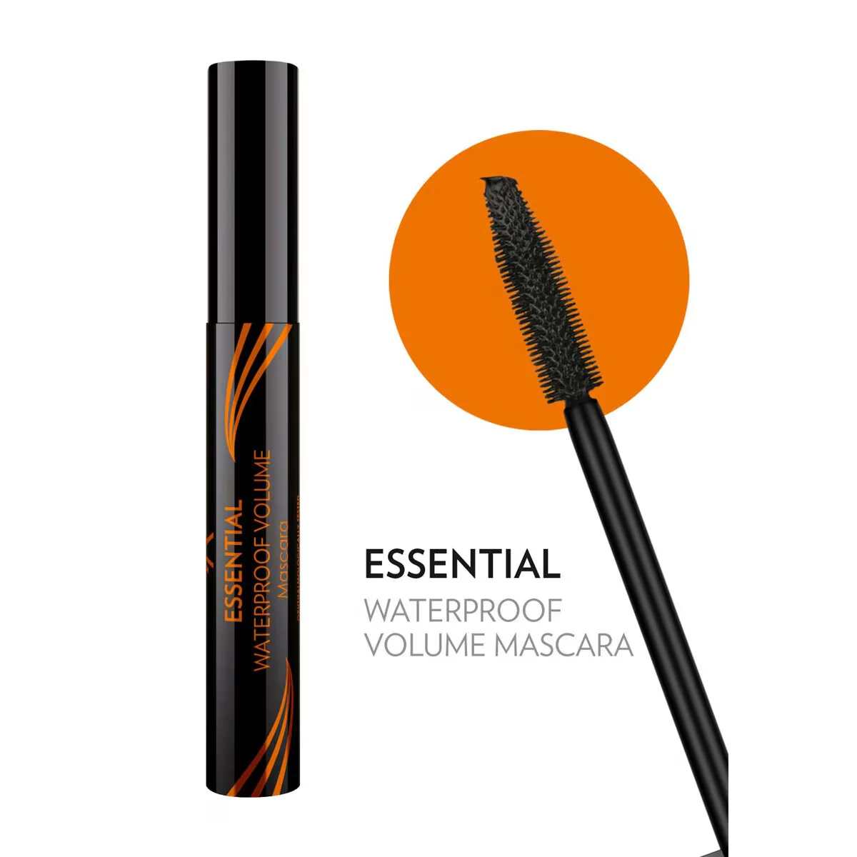 Golden Rose Mascara Essential Waterproof &amp; Volumizing Black 1 pcs