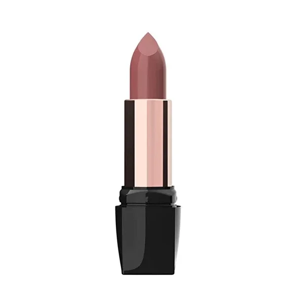 Golden Rose Satin Lipstick - Long-Lasting Creamy Color
