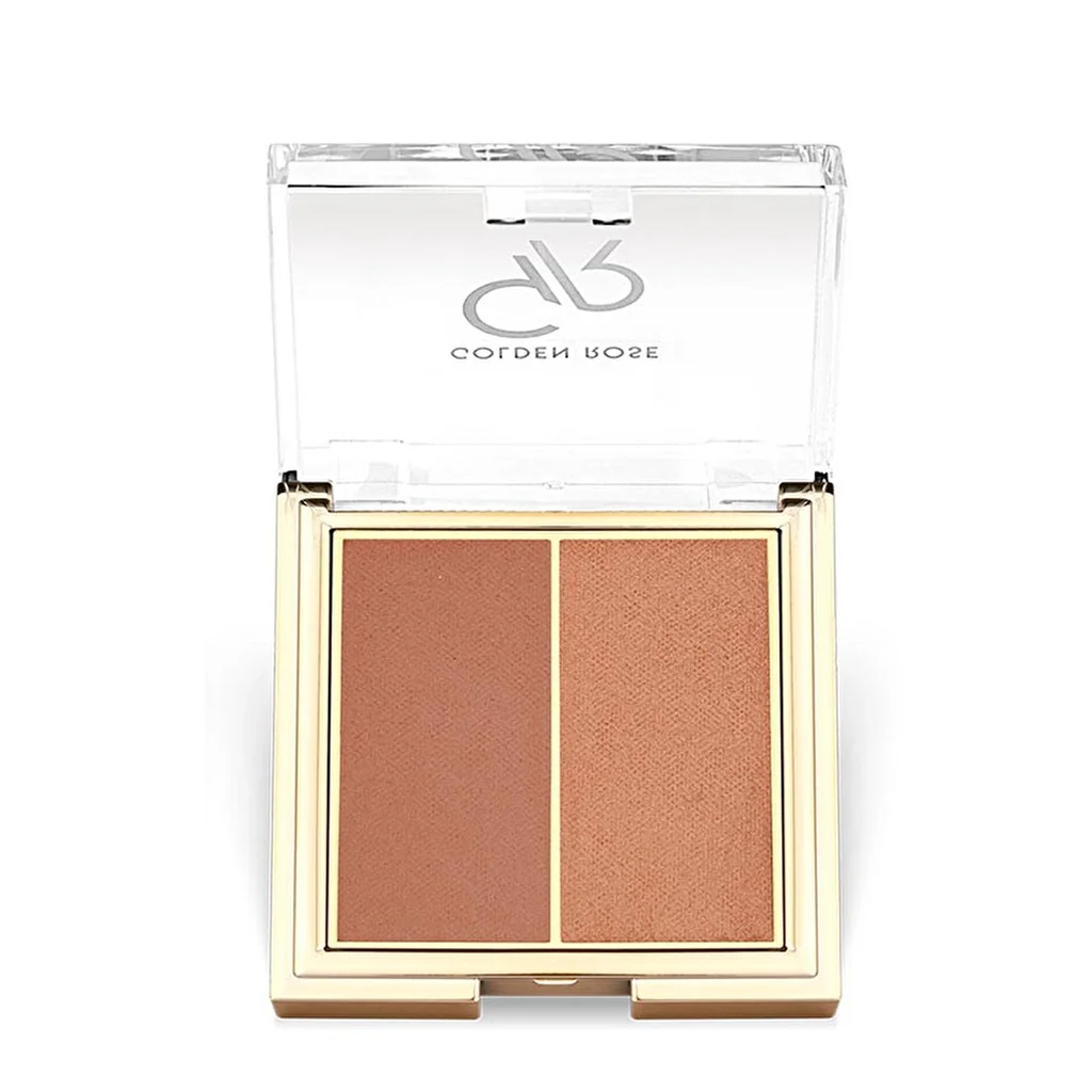 Golden Rose Iconic Blush Duo No: 05 warm Pearl